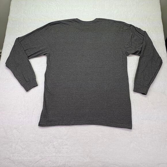 Patrick Mahomes For the Kingdom KC Chiefs Graphic Long Sleeve T-Shirt Gray XL - Picture 7 of 7